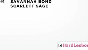 Petite Skinny Blonde Teen Seduced by Big Tit Lesbian Milf - Scarlett Sage and Savannah Bond