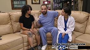 Nicole Luva Moans During Backstage Masturbation with Vibrator