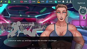 Futadom world features rough anal sex in pub