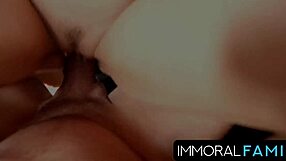 Stepson gives jennifer mendez multiple anal orgasms in immoral family