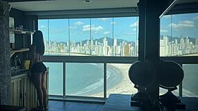 Millionaire Invites Babe To Duplex For Intense Fucking