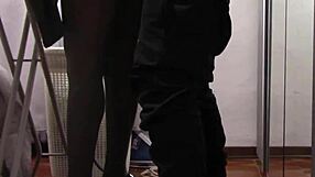 Preview: milf with pantyhose legs touched and fucked