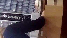 have you spotted this hot young booty getting candid action?