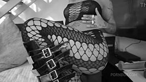 Real Life Lesbian Punishes Qween Goddess for Being a Slut to Men Then Lets Guys Fuck Her with Hard Slapping