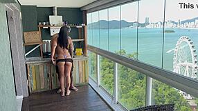 Millionaire Invites Babe To Duplex For Intense Fucking