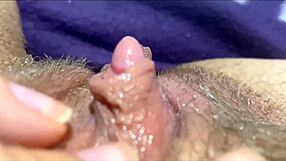 big clit orgasm closeup