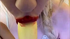 Sexy Elza Kom Dances Seductively in Lingerie