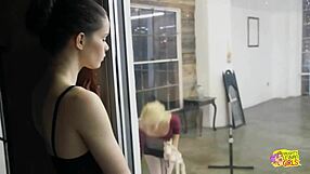 lesbian ballet dancers with foot fetish licking feet