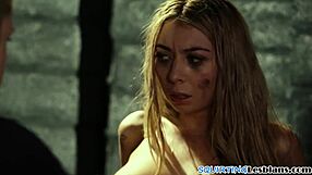 Dominant Lesbo Fingers Tight Babe To Squirt!