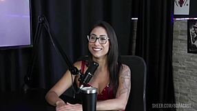 compilados da luciana picchi no bora cast com bruna carlos e matheus caetano - parte 4 watch on sheer red