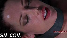 Fastened Up Angel Waits With Anticipation Of Her Next Thrilling Fuck!