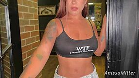 big ass hairdresser fucks client and he fills her with cum