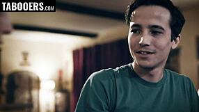 Stepmom rides better than dad in taboo roleplay fucking