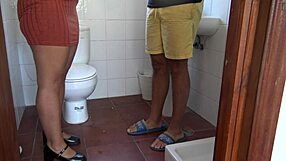 Perverted Stepmother Wants Stepson To Piss In Front Of Her While She Watches Closely
