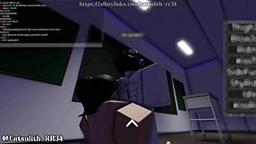 is she getting an a for this classroom fuck?