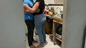 Friend's Pervert Takes Advantage While Watching Soaps To Fuck Vagina And Mouth