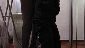 Preview: milf with pantyhose legs touched and fucked