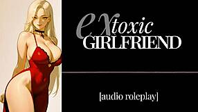 Listen to toxic ex girlfriend's erotic dirty talk and moaning.