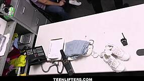 petite latina teen shoplifter stepsister lets big cock stepbrother have fun 😏