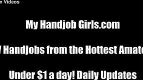 Imagine Bella Giving You a Sloppy Handjob in This BDSM Session