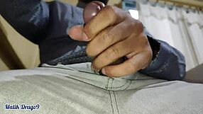 Malik Drago9 Jerks Off Horny At Work Cumming A Lot