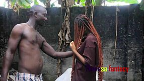 Stepdad pussyfucking stepdaughter outdoor in the woods