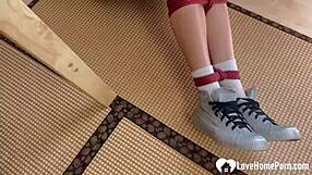 bondage and gagging turn my girlfriend into a cum-soaked slut