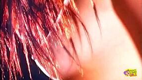 Three Lesbian Babes Explore Toys in Asses and Pussies on Warm Night