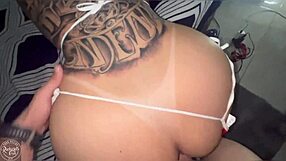 Gostosa Da Bunda Grande Me Fez Dar Um Banho De Porr Em Cima Dela