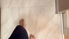 russian amateur stepson surprises stepmom during massage fuck