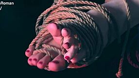 These feet only get excited with kinky games.