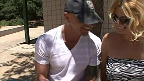 Blonde American Milf With Big Tits Blows Big Solid Cock