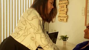 Hot Busty Latina Pawg Fucks Big Cock in Office Interview