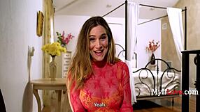 Soaking milf aderes quin elias drenches dick for cash on mylflove