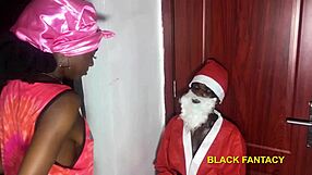 First Time Seeing Santa Clause and He Fucked My Pussy!