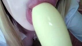 got some cum on my lip