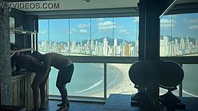 Millionaire Invites Babe To Duplex For Intense Fucking