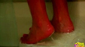 lesbian ballet dancers with foot fetish licking feet