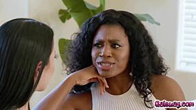 Little Puck Threesomes With Girlfriends Alex Coal And Nicole Kitt To Make Up