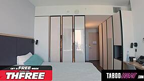 Stepmom Begs for Creampie to Get Pregnant on Vacation