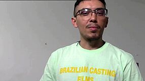 Introducing Novice Actor Who Successfully Fucks Wonderful Brunette Passionately