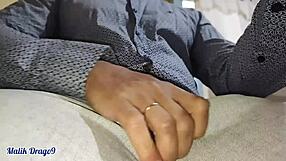 Malik Drago9 Jerks Off Horny At Work Cumming A Lot