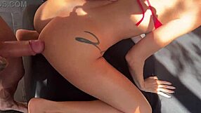 round ass beauty getting fucked hard on pov! rossa vaxx screams loudly in pleasure.