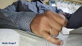 Malik Drago9 Jerks Off Horny At Work Cumming A Lot