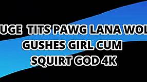 Lana Wolf's jugs jiggled and bounced with each slam of Brad's cock