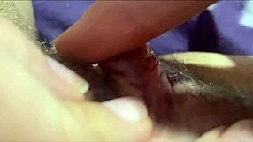 big clit orgasm closeup