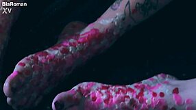 These feet only get excited with kinky games.