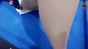 Thai Girl Climbed The Pool Table And Got Fucked Hard เสียงไทย