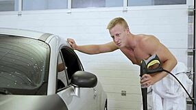 Hotty charms stud by riding his nasty cock roughly in hardcore sex