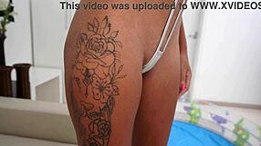 karina rose, a slim brazilian cutie, takes monster cocks in anal gangbang.